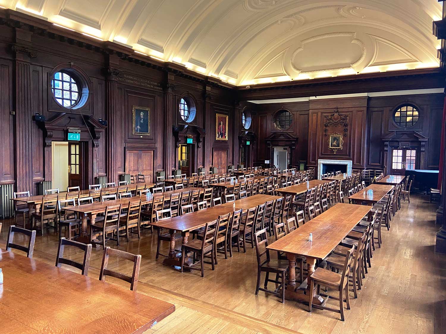 college hall dining room